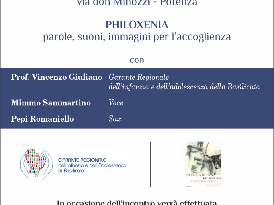 PHILOXENIA parole, suoni, immagini per l’accoglienza